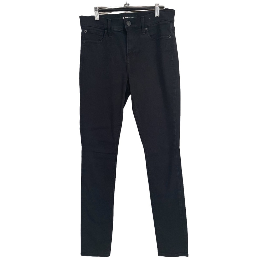 Express Black Stretchy Skinny Jeans